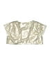 Max 100% Polyester Metallic Gold Vest Size 8 - 9 - photo 2