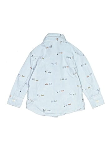Carter's Long Sleeve Button-Down Shirt (view 2)