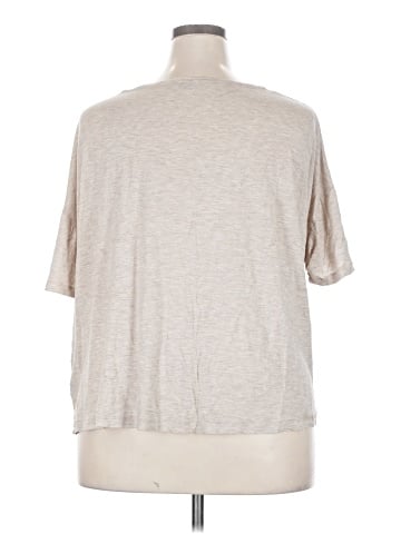 Lafayette 148 New York Short Sleeve T-Shirt (view 2)