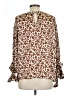 Mittoshop 100% Polyester Brown 3/4 Sleeve Blouse Size L - photo 2