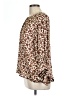 Mittoshop 100% Polyester Brown 3/4 Sleeve Blouse Size L - photo 5