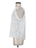 Papermoon 100% Polyester White Tank Top Size S - photo 5