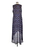 Allison Joy Paisley Blue Casual Dress Size M - photo 2
