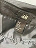 H&M 100% Polyester Solid Black Casual Skirt Size 10 - photo 4