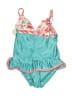 Floatimini Floral Teal One Piece Swimsuit Size 5 - photo 1