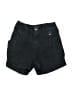 Fire & Ice 100% Cotton Solid Black Cargo Shorts Size 7 - photo 1