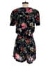 RD Style Floral Black Romper Size S - photo 2
