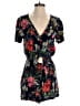 RD Style Floral Black Romper Size S - photo 1