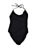La Blanca Solid Black One Piece Swimsuit Size 16 - photo 1