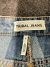 Tribal Jeans 100% Cotton Color Block Blue Jeans Size 8 - photo 7