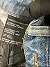 Tribal Jeans 100% Cotton Color Block Blue Jeans Size 8 - photo 8