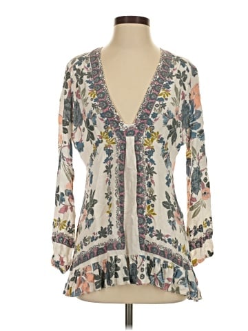 Free People 3/4 Sleeve Blouse (view 1)