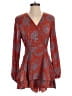 Fashion Red Orange Romper Size S - photo 1