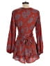 Fashion Red Orange Romper Size S - photo 2