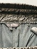 Ci Sono 100% Polyurethane Metallic Black Athletic Shorts Size L - photo 3