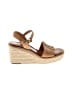 Crown Vintage Tan Wedges Size 8 1/2 - photo 1