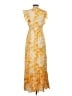 Express Tie-dye Yellow Cocktail Dress Size XS - photo 2