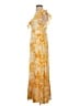 Express Tie-dye Yellow Cocktail Dress Size XS - photo 5