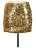 Shein 100% Polyester Gold Formal Skirt Size 6 - photo 1