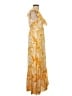 Express Tie-dye Yellow Cocktail Dress Size XS - photo 4