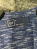 Gap Chevron-herringbone Blue Romper Size S - photo 4