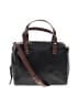Fossil 100% Leather Black Leather Satchel One size - photo 1