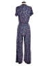 Draper James Print Blue Jumpsuit Size S - photo 2