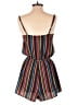 Show Me Your Mumu Stripes Brown Red Romper Size S - photo 2