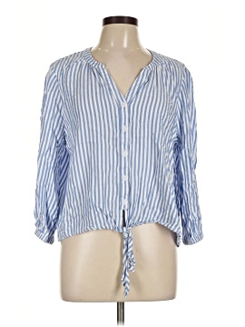 Beach Lunch Lounge 3/4 Sleeve Button Down Shirt