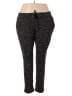 H&M Chevron-herringbone Black Gray Active Pants Size XL - photo 1