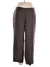 Purejill Solid Gray Casual Pants Size XL Petite - photo 1