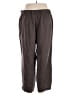 Purejill Solid Gray Casual Pants Size XL Petite - photo 2