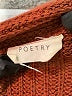 Poetry Burgundy Wool Coat Size 12 - photo 6