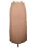 PoshDivah Solid Tan Casual Skirt Size L - photo 2