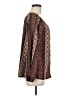Daytrip Brown Long Sleeve Blouse Size M - photo 4
