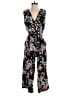 Ted Baker London Floral Black Jumpsuit Size 4 (1) - photo 1