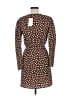 MNG Polka Dots Brown Cocktail Dress Size 6 - photo 2