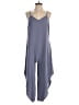 Everlily Solid Gray Blue Jumpsuit Size S - photo 1