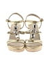 MICHAEL Michael Kors 100% Leather Gold Wedges Size 8 1/2 - photo 2