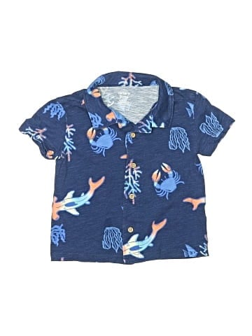 Carter's Short Sleeve Button-Down Shirt (view 1)
