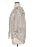 Collective Concepts 100% Polyester Polka Dots Ivory 3/4 Sleeve Blouse Size XL - photo 5