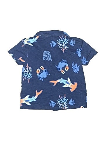 Carter's Short Sleeve Button-Down Shirt (view 2)