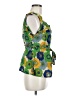 Fei Green Sleeveless Blouse Size 8 - photo 4