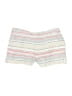 Joie 100% Linen Stripes Ivory Shorts Size 0 - photo 1