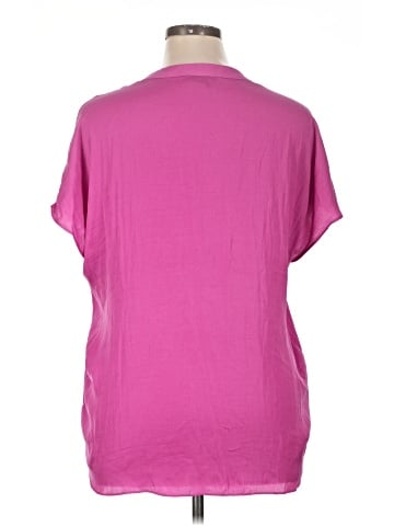 RACHEL Rachel Roy Short Sleeve Blouse (view 2)