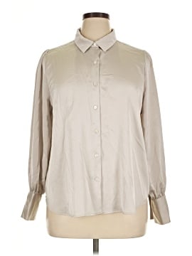 Ann Taylor Factory Long Sleeve Blouse (view 1)