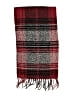 Steve Madden 100% Polyester Plaid Burgundy Scarf One size - photo 2