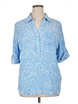 Emily Daniels 3/4 Sleeve Button Down Shirt