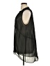 The Fisher Project Black Sleeveless Button-Down Shirt Size XL - photo 5