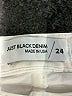 Just Black Ivory Jeans Size 24 waist - photo 7